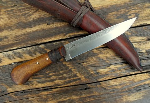 Frontier, hand-forged trade knife